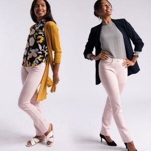Betabrand pink‎ Classic bootcut yoga dress pants size Small Petite